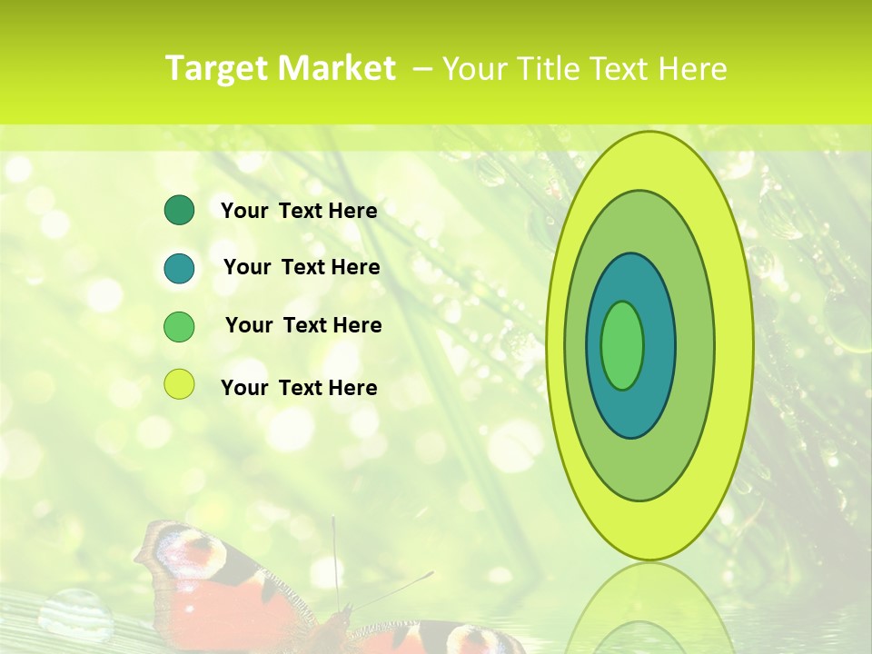 Closeup Weather Summer PowerPoint Template