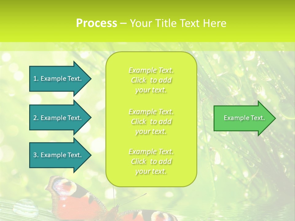Closeup Weather Summer PowerPoint Template