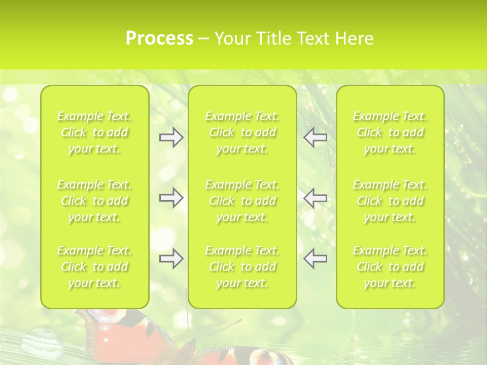 Closeup Weather Summer PowerPoint Template