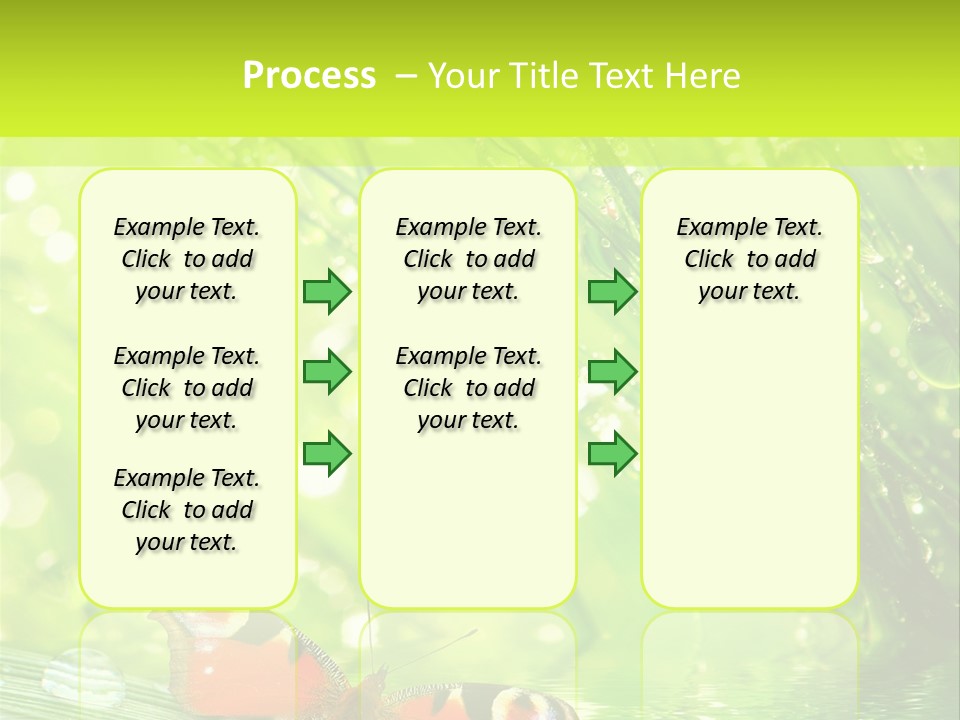 Closeup Weather Summer PowerPoint Template