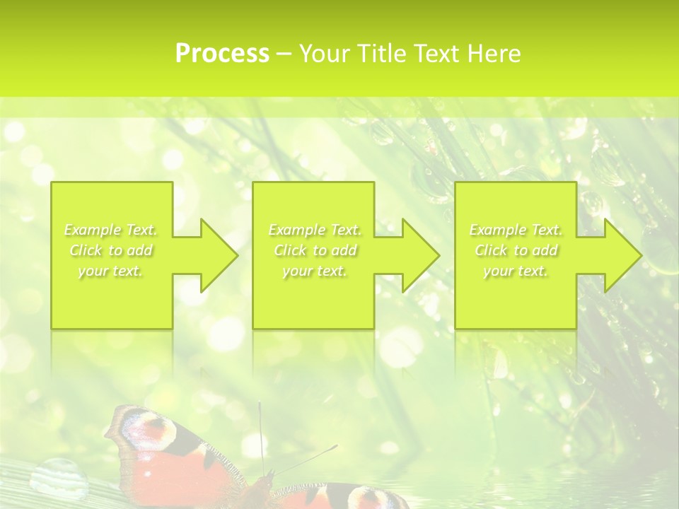 Closeup Weather Summer PowerPoint Template