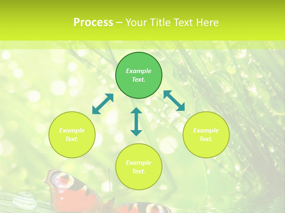 Closeup Weather Summer PowerPoint Template