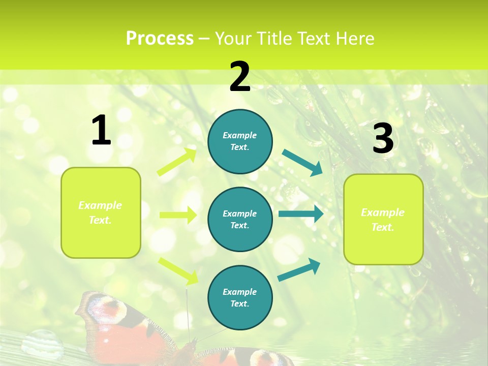 Closeup Weather Summer PowerPoint Template