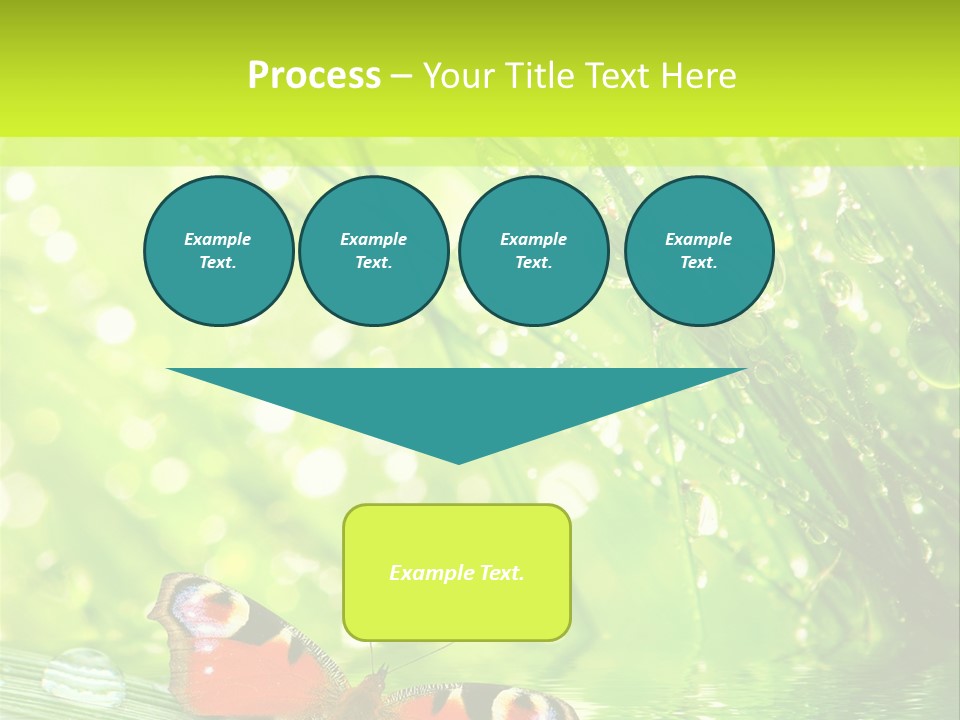 Closeup Weather Summer PowerPoint Template