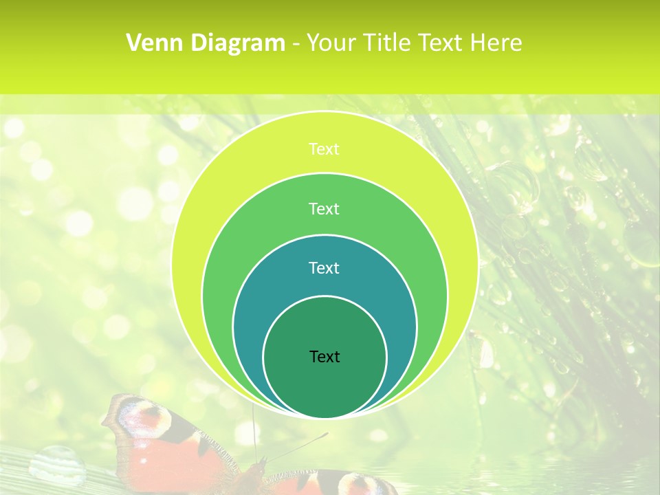 Closeup Weather Summer PowerPoint Template