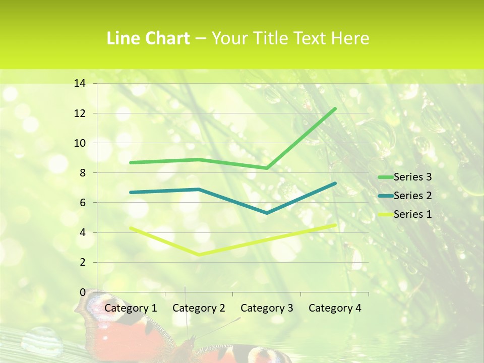 Closeup Weather Summer PowerPoint Template