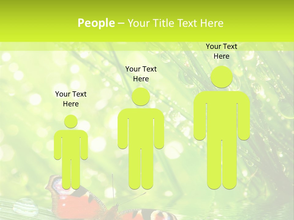 Closeup Weather Summer PowerPoint Template