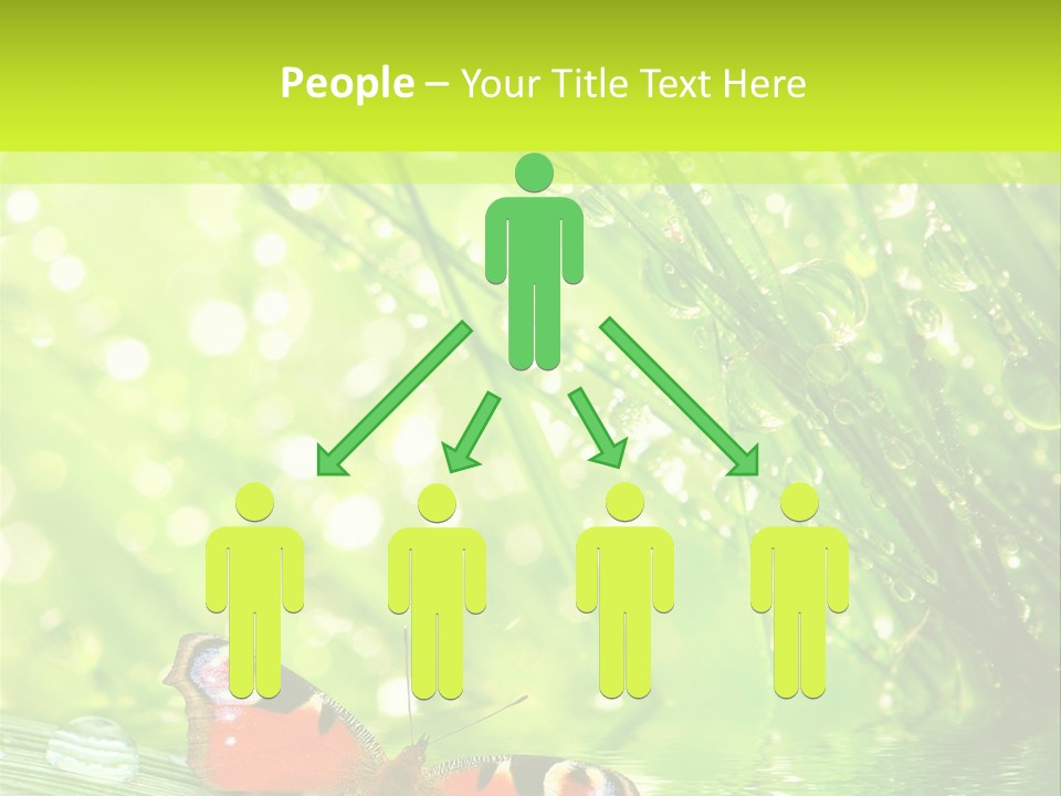 Closeup Weather Summer PowerPoint Template