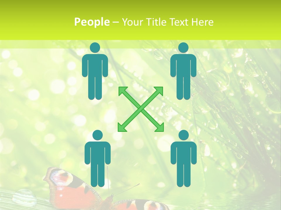 Closeup Weather Summer PowerPoint Template