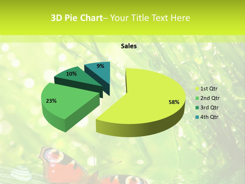 Closeup Weather Summer PowerPoint Template