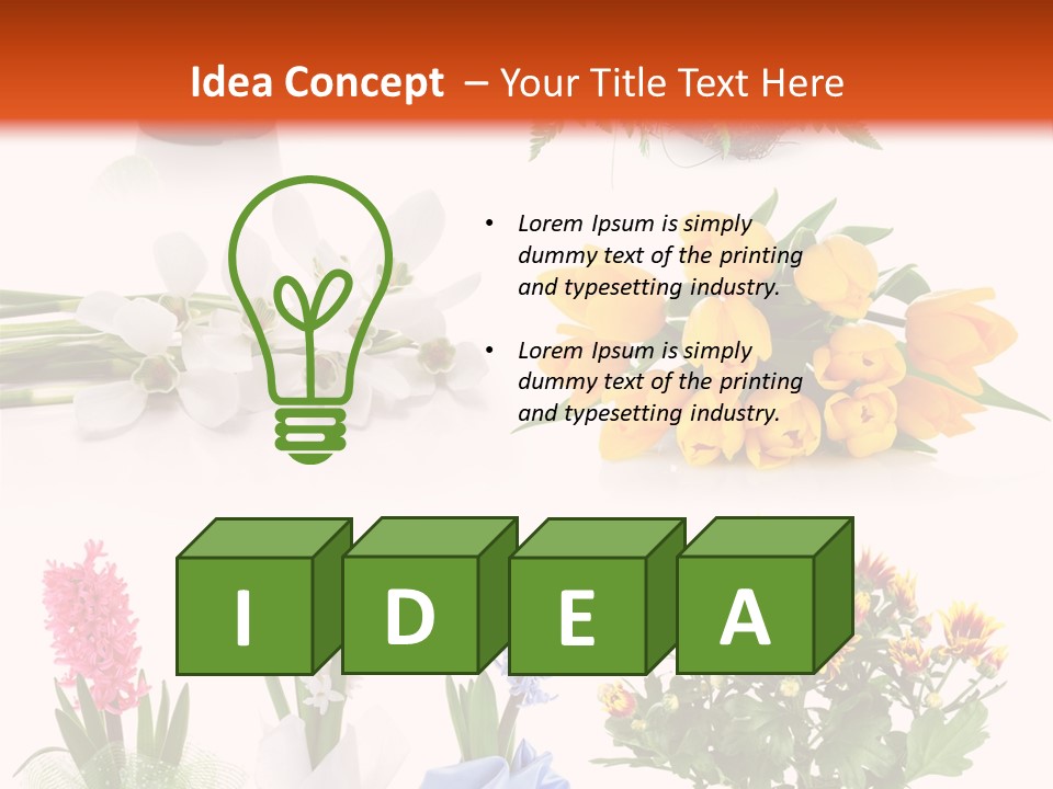 Collection Bright White PowerPoint Template