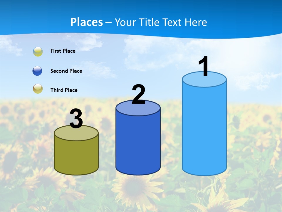 Crop Beauty Growth PowerPoint Template