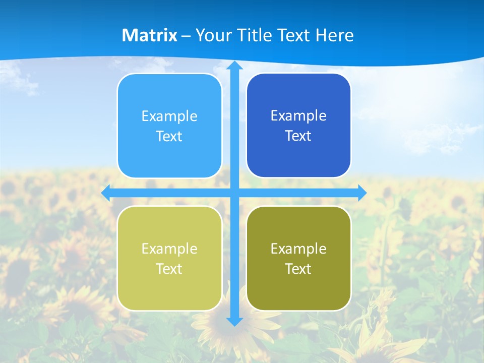 Crop Beauty Growth PowerPoint Template