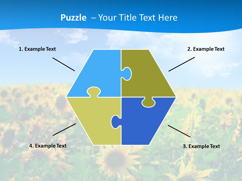 Crop Beauty Growth PowerPoint Template