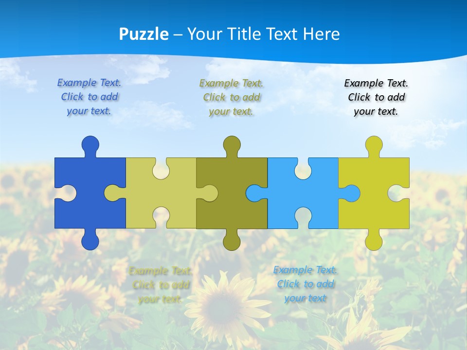 Crop Beauty Growth PowerPoint Template