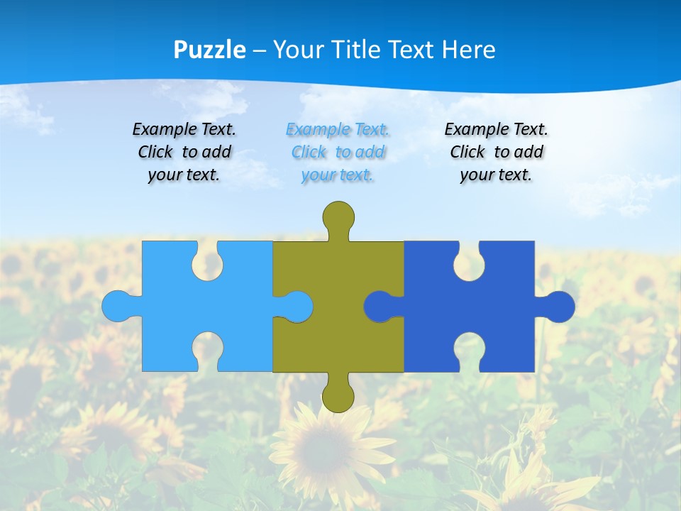 Crop Beauty Growth PowerPoint Template