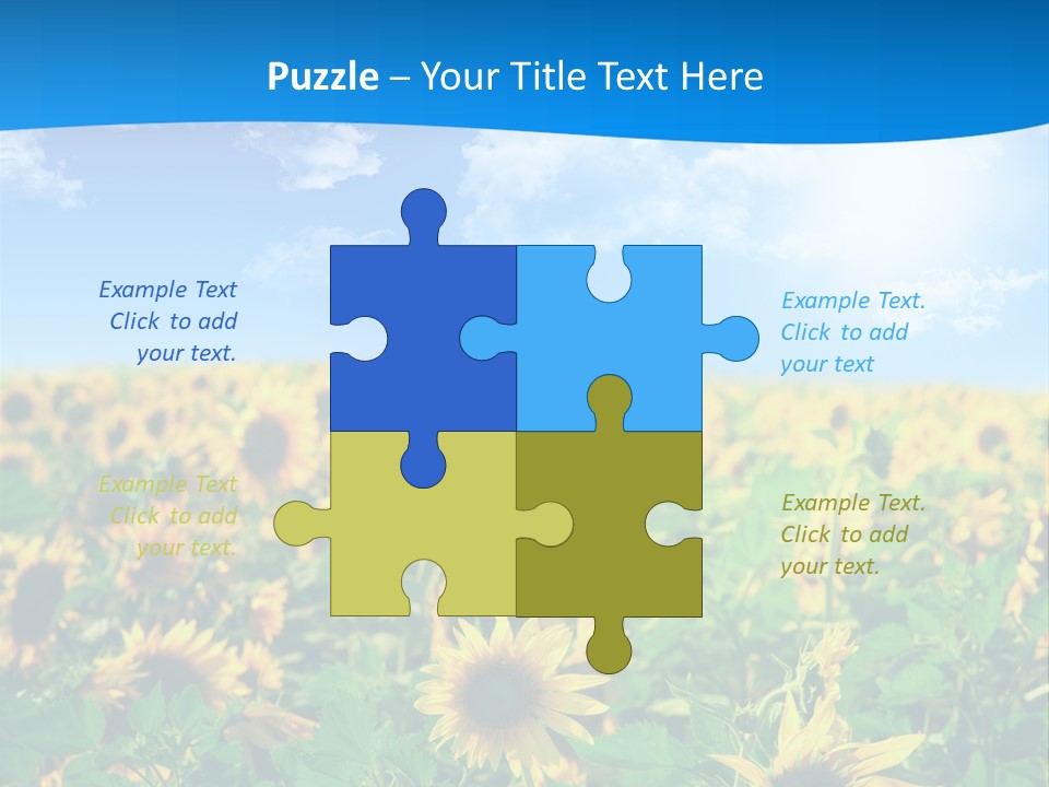 Crop Beauty Growth PowerPoint Template