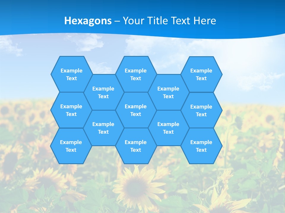 Crop Beauty Growth PowerPoint Template