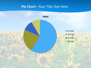 Crop Beauty Growth PowerPoint Template