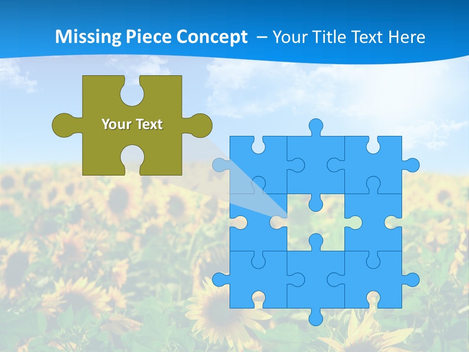 Crop Beauty Growth PowerPoint Template