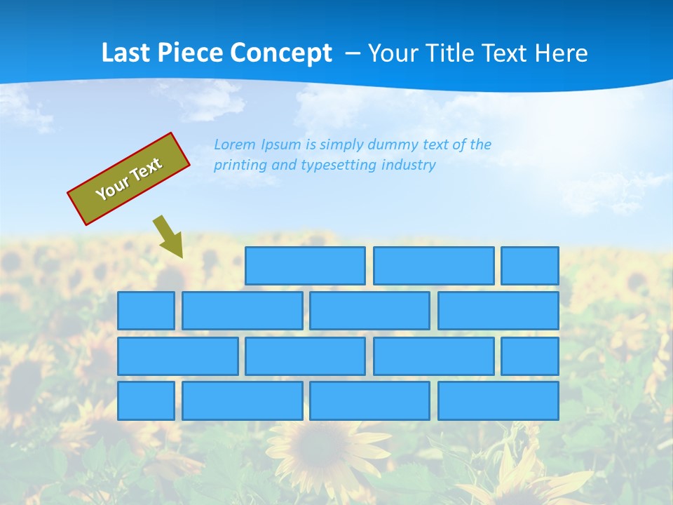 Crop Beauty Growth PowerPoint Template