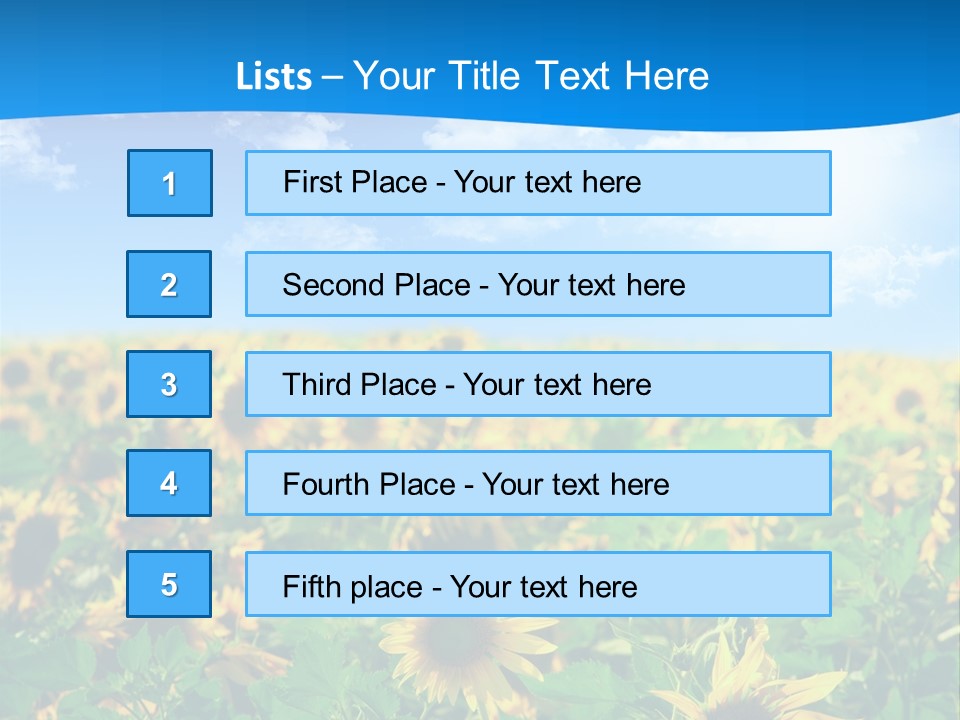 Crop Beauty Growth PowerPoint Template