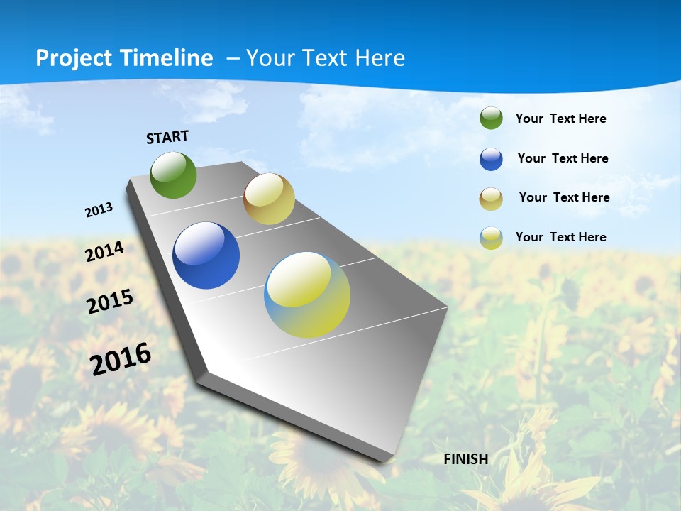 Crop Beauty Growth PowerPoint Template