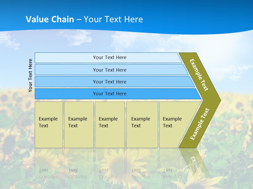 Crop Beauty Growth PowerPoint Template