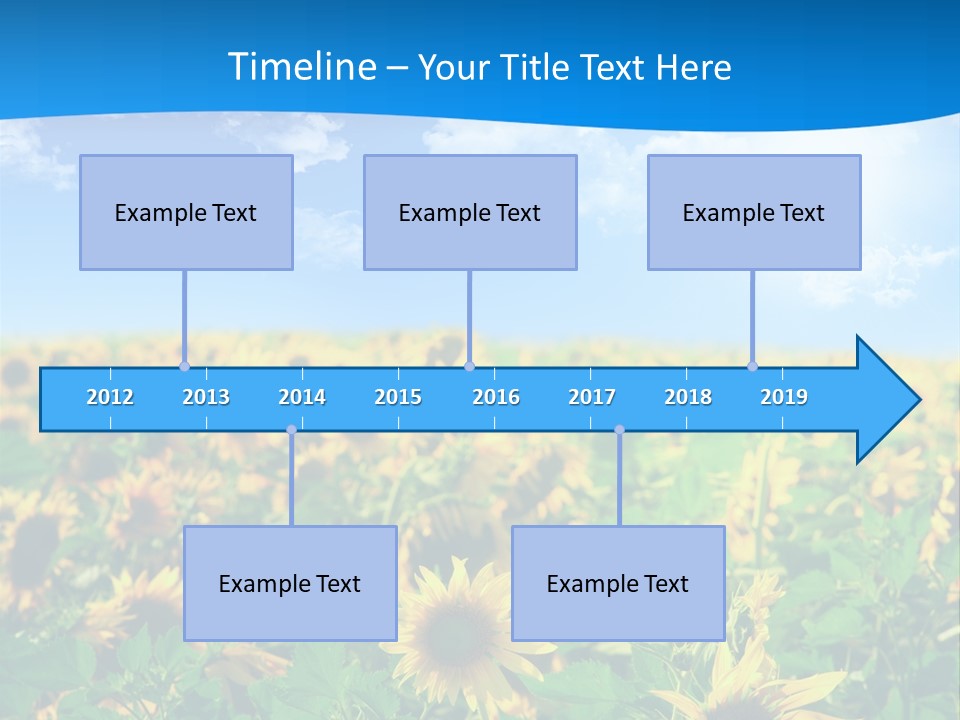 Crop Beauty Growth PowerPoint Template