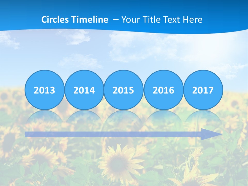 Crop Beauty Growth PowerPoint Template