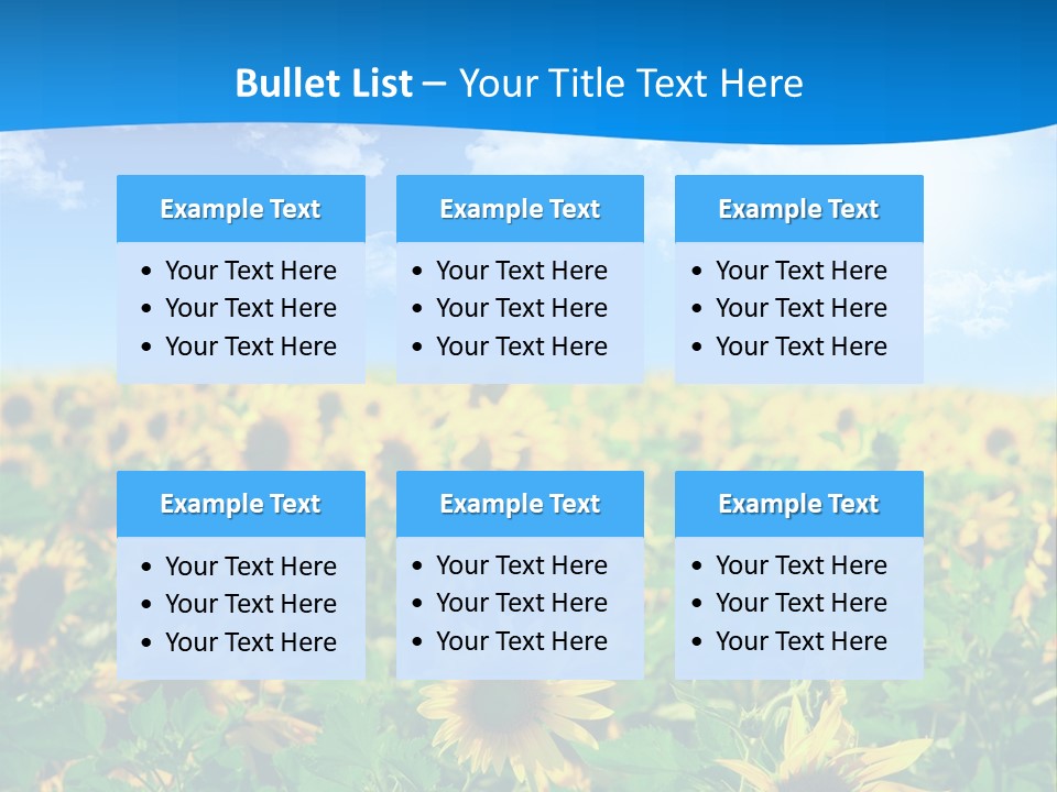 Crop Beauty Growth PowerPoint Template