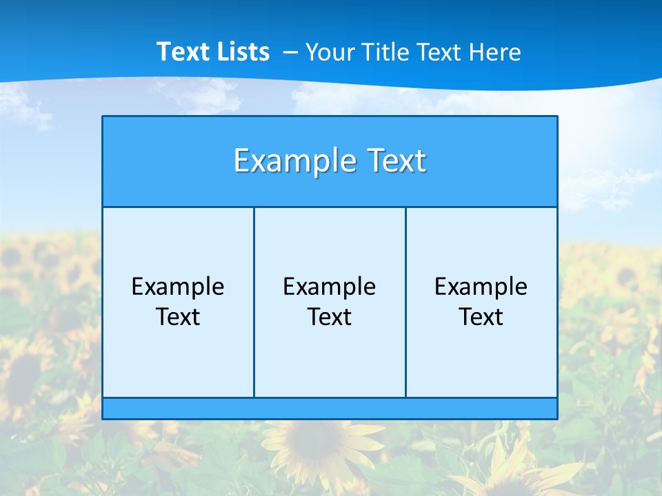 Crop Beauty Growth PowerPoint Template