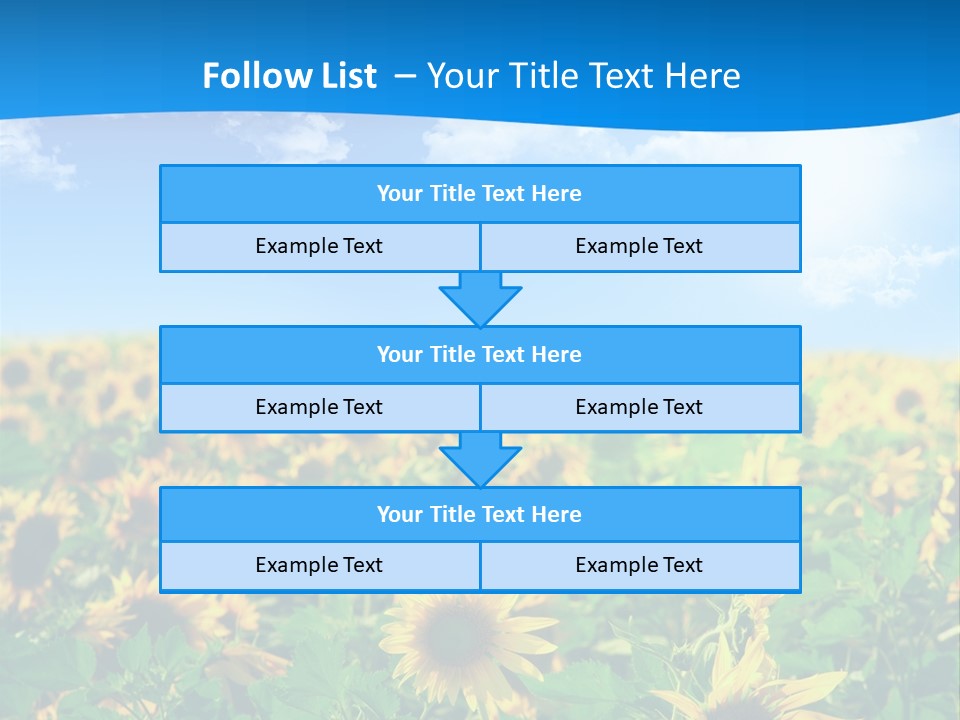 Crop Beauty Growth PowerPoint Template