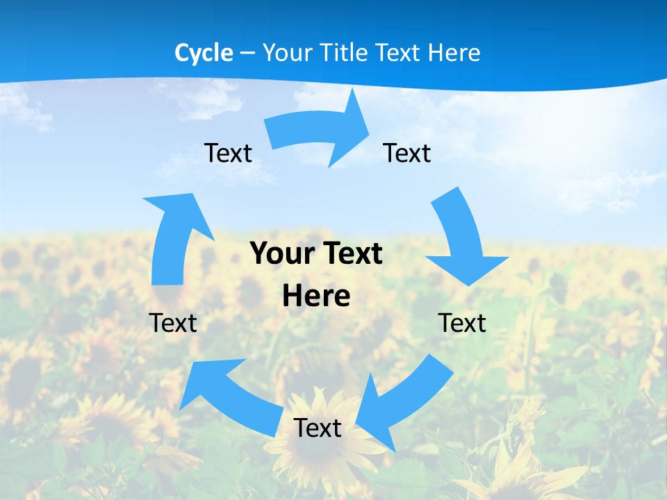 Crop Beauty Growth PowerPoint Template
