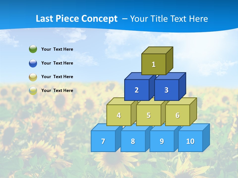 Crop Beauty Growth PowerPoint Template