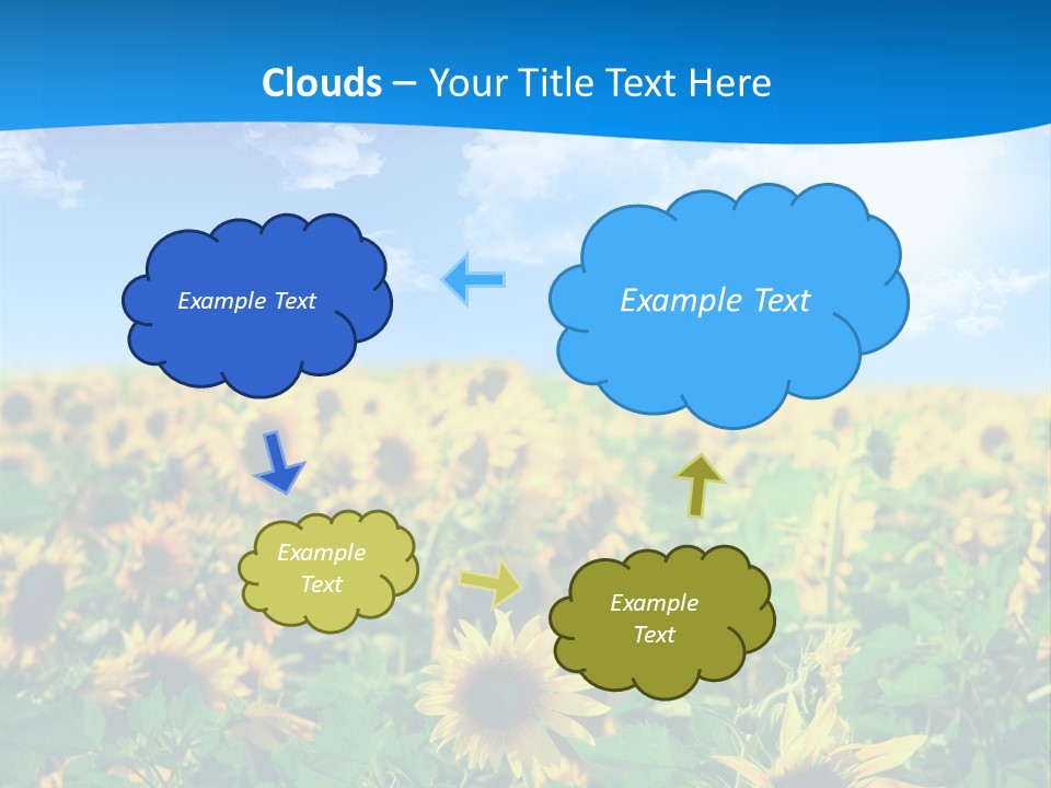Crop Beauty Growth PowerPoint Template