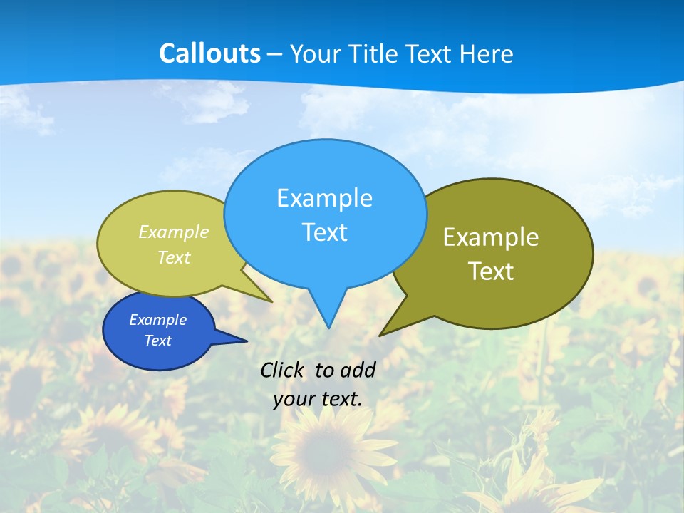 Crop Beauty Growth PowerPoint Template