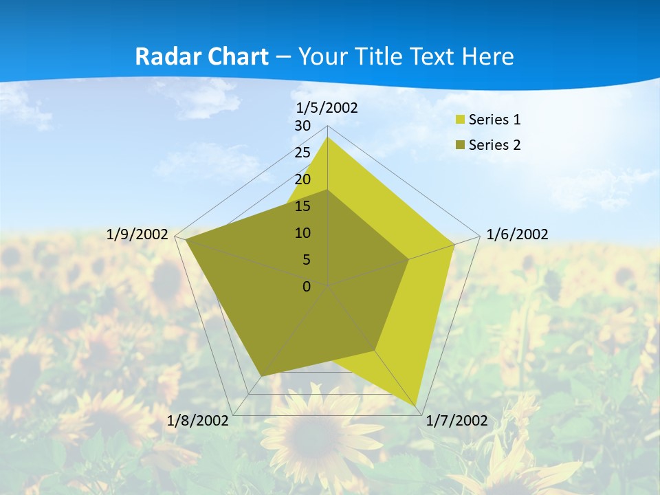 Crop Beauty Growth PowerPoint Template