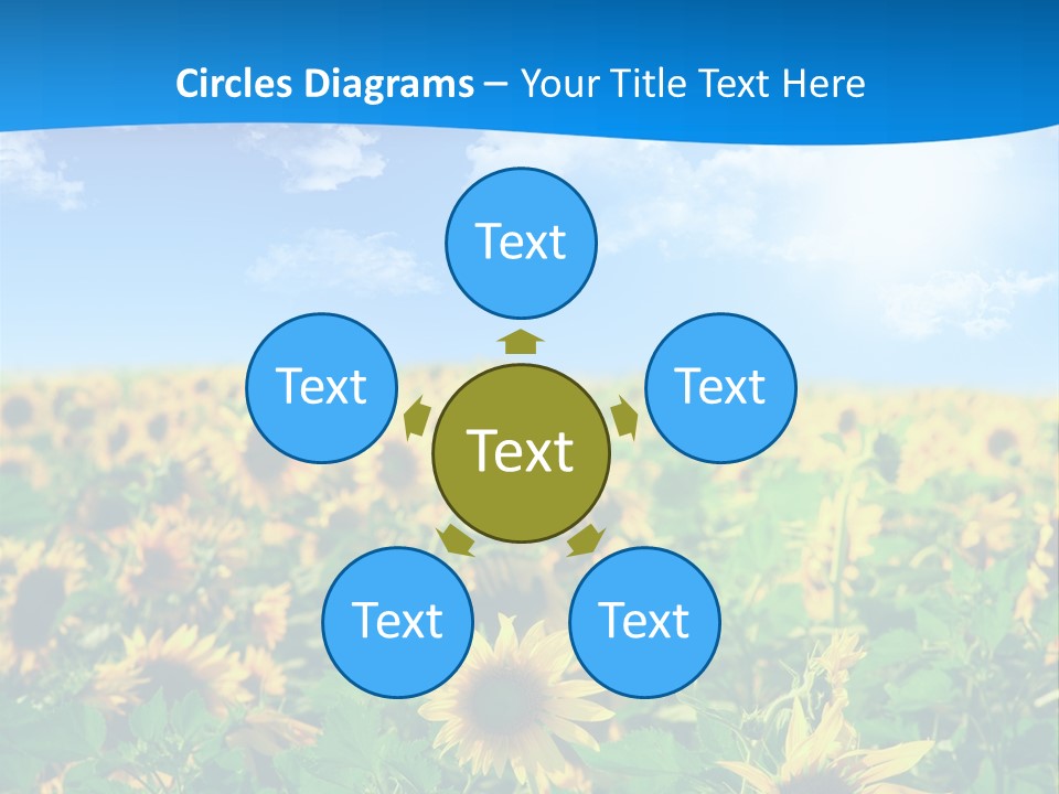 Crop Beauty Growth PowerPoint Template