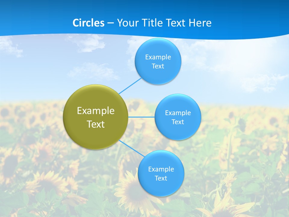 Crop Beauty Growth PowerPoint Template