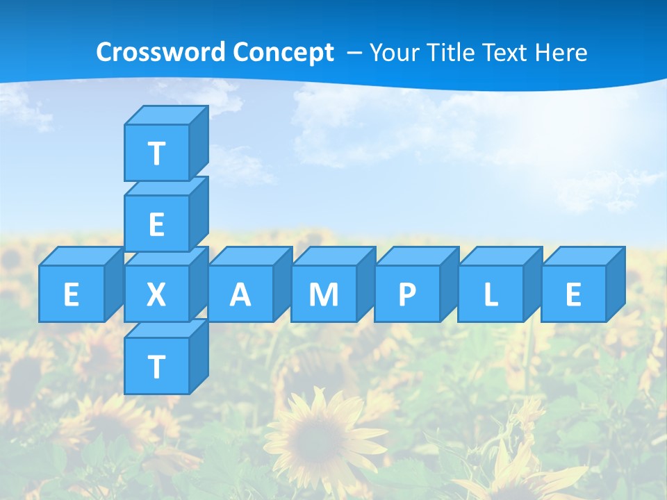 Crop Beauty Growth PowerPoint Template