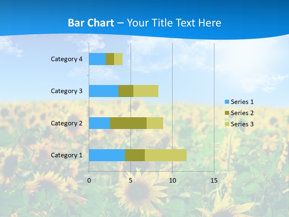 Crop Beauty Growth PowerPoint Template