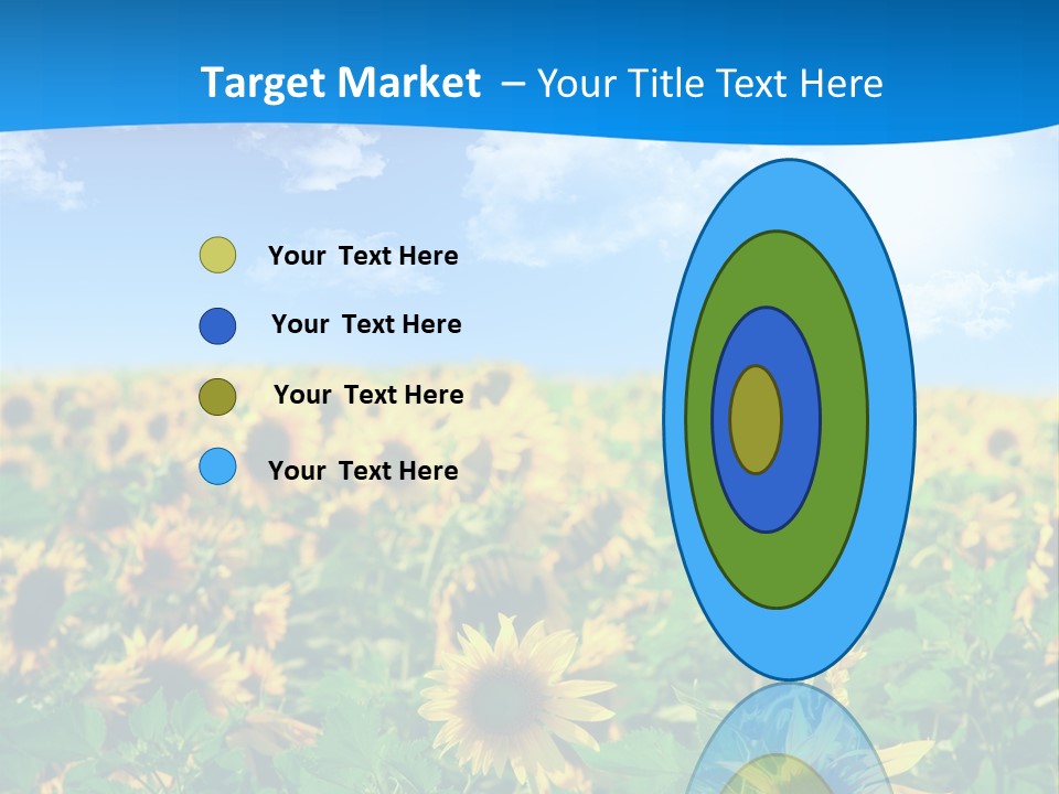 Crop Beauty Growth PowerPoint Template