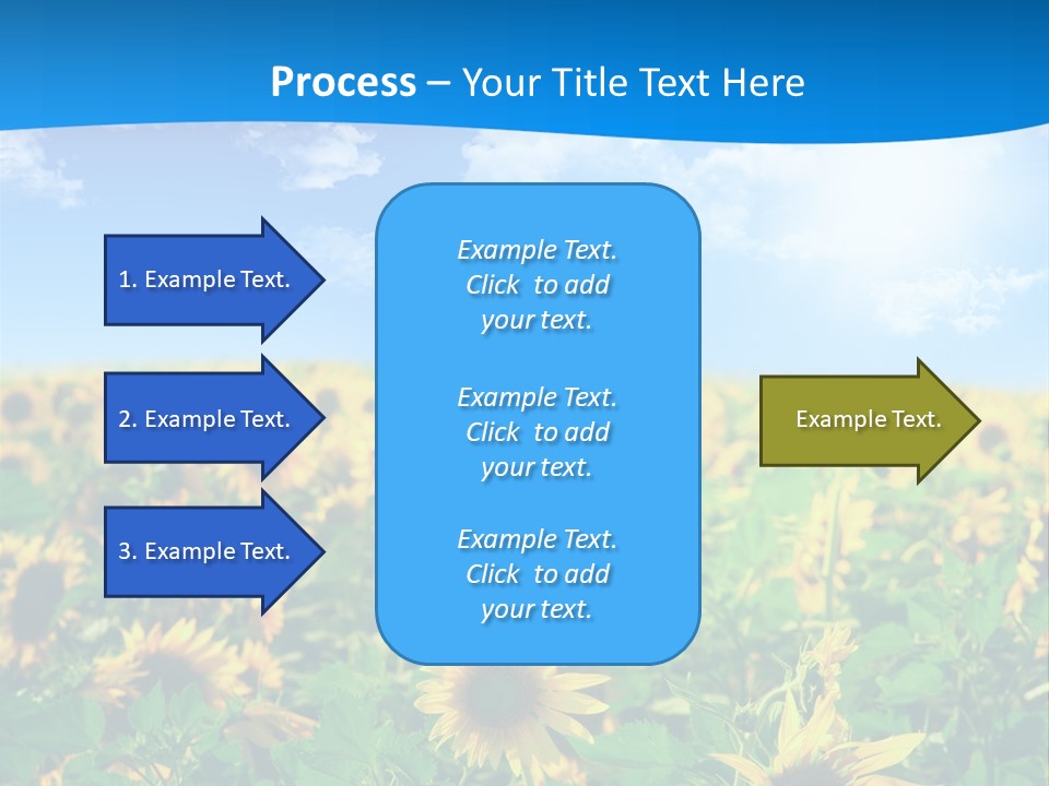 Crop Beauty Growth PowerPoint Template