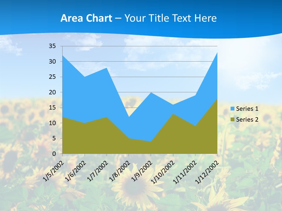 Crop Beauty Growth PowerPoint Template