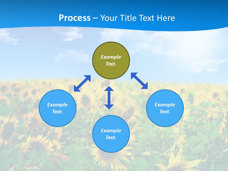Crop Beauty Growth PowerPoint Template