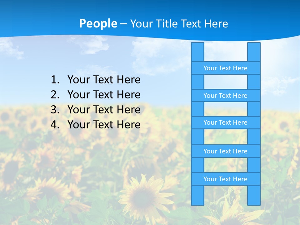 Crop Beauty Growth PowerPoint Template