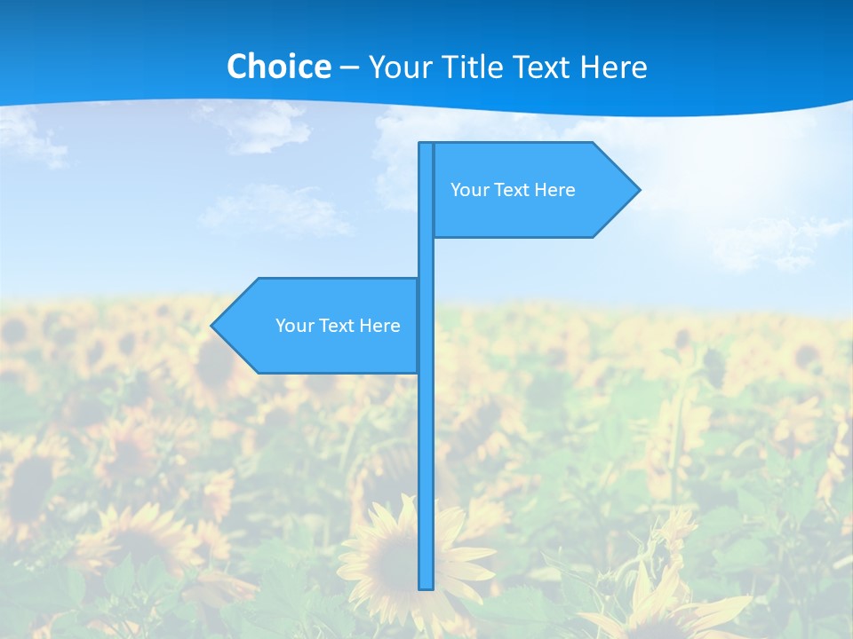 Crop Beauty Growth PowerPoint Template