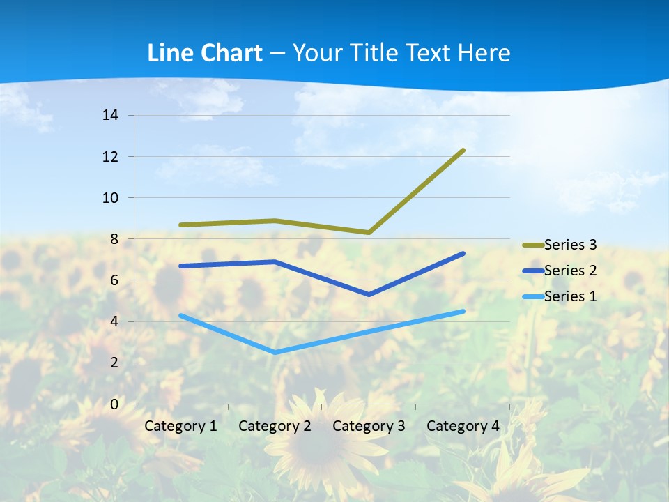 Crop Beauty Growth PowerPoint Template
