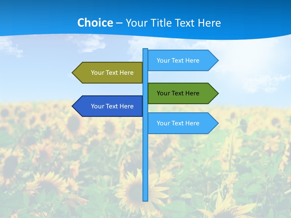 Crop Beauty Growth PowerPoint Template